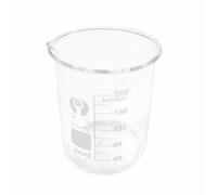Éprouvette graduée en verre, Bécher en verre gradué borosilicaté GG-17 transparent 5 ml-5000 ml(600ml)