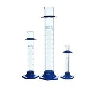 Éprouvette graduée hexagonale en verre borosilicaté de 1000ml