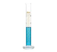 Éprouvette Graduée Verre Borosilicaté Tube Mesure Labo-20mL