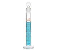 Éprouvette Mélange Graduée Verre Borosilicaté avec Bouchon Tube Labo-10mL