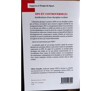 EPS et controverse(s) Justifications d'une discipline scolaire - Olivier Gonzalez - L'harmattan - broché - Etude