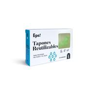 Eps! Lot de 2 bouchons d'oreille réutilisables pour l'eau de mer, antibruit et protection auditive, taille S