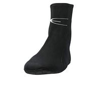 EPSEALON - Chaussons de Plongée Caranx Black à Picots 5 mm - Légers et Ergonomiques - Semelle Antidérapante en Nylon - Protection Renforcée sur Les Zones Sensibles - T2 (S) - Noir - 100 g