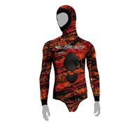 Epsealon Fusion 7 Mm Spearfishing Jacket Orange S Homme