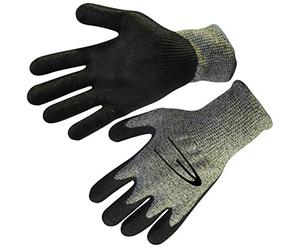 EPSEALON - Gants de Plongée Dynitrile - Très Résistants aux Abrasions et aux Coupures - Noir - T3 (M) - 100g