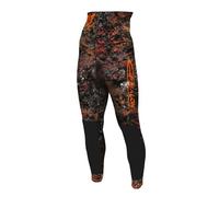EPSEALON NEOS Orange Néoprène Pantalon 5 mm Combinaison Chasse sous-Marine plongée pêche apnée apnea Freediving Spearfishing Wetsuit Pant