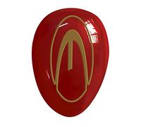 EPSEALON - Plomb de Ceinture - Forme Hydrodynamique - Diminution Bruits Parasites - Revêtement Latex de Protection - Rouge - 1 kg