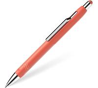 Epsilon 138606 Stylo À Bille Rétractable (Largeur De Trait Xb,Couleur De L'encre : Bleu,Recharge Indélébile) Orange Chaud
