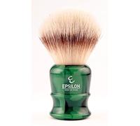Epsilon Brosse à raser synthétique Extra Douce Manche Vert 50/26 mm, Standard, Unique