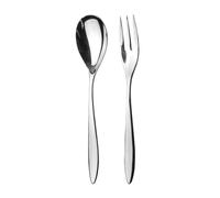 Epsilon - Fourchette et cuillère de service en coffret Couzon