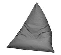 Epsilon Pouf Rectangulaire Gris Géant XXL d’Intérieur et Extérieur-Pouf berlingo 140 * 110cm-Pouf Waterproof et Anti UV-Pouf dehoussable et Lavable- Pouf à Bille pour Piscine et Jardin