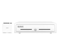 Epsilont Square Register Hardware Bundle M10 Imprimante de reçus USB 5,1 cm et tiroir caisse de 33 cm 4 billets 5 pièces