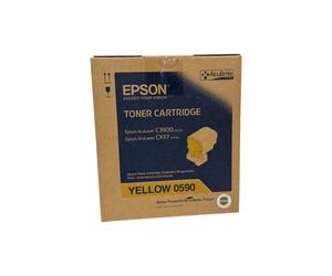 EPSON 0590 (C13S050590) JAUNE TONER - 6000 PAGES | POUR ACULASER C3900DN
