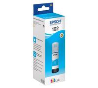 Epson 102 - 70 ml - cyan - original - réservoir d'encre - pour EcoTank ET-15000, 2750, 2751, 2756, 2850, 2851, 2856, 3850, 4750, 4850, 4856