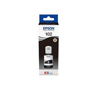 Epson 102 cartouche d'encre Noir 127 ml - Cartouches d'encre (Noir, Epson, - EcoTank ET-4750 - EcoTank ET-3750 - EcoTank ET-3700 - EcoTank ET-2750 - EcoTank ET-2700, C13T03R140, Jet d'encre, 127 ml)
