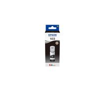 Epson 103 Cartouche d'encre Originale Noir, Encre à Pigments 70ml, pour Imprimantes Jet d'Encre Série L1110, L3100, L3110, L3150, L5190 - Réf: C13T00S14A