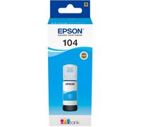 Epson 104 EcoTank Cyan ink bottle