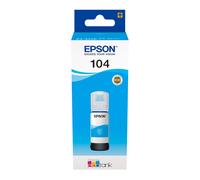 Epson 104 EcoTank Cyan ink bottle