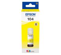 Epson 104 Bouteille d'encre originale EcoTank C13T00P440 - Jaune