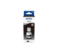 Epson 111 EcoTank Encre Pigmentée Noire, Réf. C13T03M140, 1 unité, Compatible EcoTank ET-Mxxxx, Encre à colorant, Pays d'origine Philippines