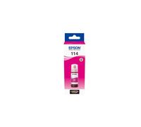 Epson 114 EcoTank - Cartouche d'encre Magenta Original - 70ml - Rendement Standard - Référence C13T07B340 - Compatibilité EcoTank ET-8500/8550