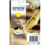 Epson 16 - 3.1 ml - jaune - original - cartouche d'encre - pour WorkForce WF-2010, WF-2510, WF-2520, WF-2530, WF-2540, WF-2630, WF-2650, WF-2660, WF-2750