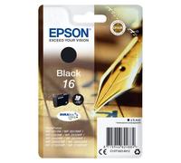 Epson 16 - 5.4 ml - noir - original - cartouche d'encre - pour WorkForce WF-2010, 2510, 2520, 2530, 2540, 2630, 2650, 2660, 2750, 2760
