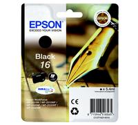 Epson - C13T16214010 - 16 Cartouche d'encre - Noir Amazon Dash Replenishment est prêt