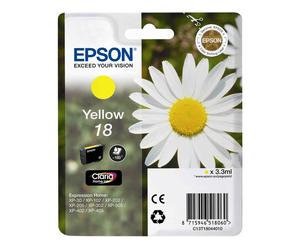 Epson 18 (C13T18044012) - Jaune - Cartouche d'encre