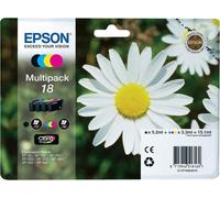 Epson 18 (C13T18064010) - 4 couleurs - Cartouche d'encre - Multipack