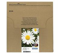 Epson 18 Easy Mail Packaging - Pack de 4 - noir, jaune, cyan, magenta - original - boîte - cartouche d'encre - pour Expression Home XP-212, 215, 225, 312, 315, 322, 325, 412, 415, 422, 425