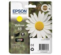 Epson 18 Jaune C13T18044012 cartouche d'encre authentique (TVA incluse)