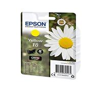 Epson 18 Pâquerette Jaune, Cartouche d'encre d'origine, XP-30 XP-102 XP-202 XP-205 XP-212 XP-215 XP-225 XP-302 XP-305 XP-312 XP-315 XP-322 XP-325 XP-402 XP-405 XP-412 XP-415 XP-422 XP-425