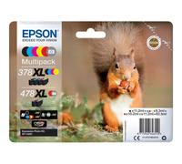 EPSON 1LB Multipack 6 colours 378XL/478XL Squirrel incl. R/G Clara Phto HD Ink