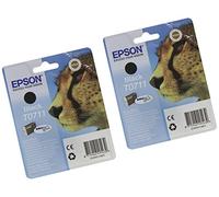 Epson 2 Cartouches d'encre avec Puce Noir