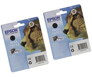 Epson 2 Cartouches d'encre avec Puce Noir