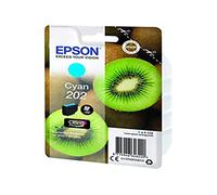 Epson 202 4.1ml 300pages Cyan cartouche d'encre - Cartouches d'encre (Epson, Cyan, Expression Photo XP-6000, XP-6005, 4,1 ml, 300 pages)