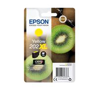 Epson 202XL Yellow Kiwi High Yield Genuine, Claria Premium Ink Cartridge IND Yel