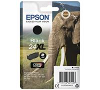 Epson 24XL - 10 ml - XL - noir - original - emballage coque avec alarme radioélectrique - cartouche d'encre - pour Expression Photo XP-55, 750, 760, 850, 860, 950, 960, 970; Expression Premium...