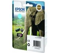 Epson 24XL - Elephant Cartouche Cyan Clair C13T24354012 (T2435) Cyan Clair G