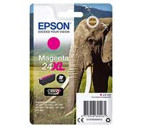 Epson 24XL Eléphant Magenta, Cartouche d'encre d'origine XL Haute capacité, XP-55 XP-750 XP-760 XP-850 XP-860 XP-950 XP-960 XP-970