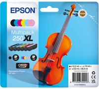 Epson Cartouche d'encre 250XL (C13T16P84010) – Pack 6 couleurs – Grande capacité