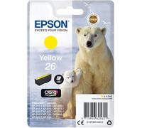 Epson 26 Polar Bear Yellow Genuine, Claria Premium Ink Cartridge