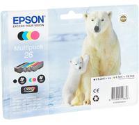 Epson 26 Multipack C13T26164010 cartouche d'encre authentique CMYK (TVA incluse)