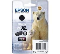 Epson 26XL - 12.2 ml - XL - noir - original - blister - cartouche d'encre - pour Expression Premium XP-510, 520, 600, 605, 610, 615, 620, 625, 700, 710, 720, 800, 810, 820 G