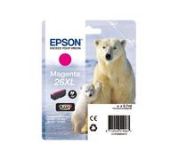 Epson 26XL - 9.7 ml - XL - magenta - original - cartouche d'encre - pour Expression Premium XP-510, 520, 600, 605, 610, 615, 620, 625, 700, 710, 720, 800, 810, 820