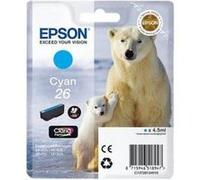 Epson 26XL - Ours Polaire Cartouche Cyan C13T26124012 (T2612) G