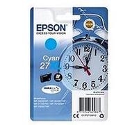 Epson 27XL - 10.4 ml - XL - cyan - original - blister - cartouche d'encre - pour WorkForce WF-3620DWF, WF-3640DTWF, WF-7110DTW, WF-7610DWF, WF-7620, WF-7620DTWF Cyan G