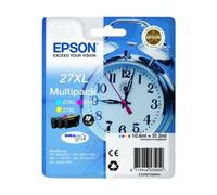 Epson Alarm clock Multipack EasyMail "Réveil" 27XL - Encre DURABrite Ultra C,M,J