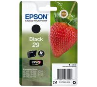 Epson 29 - 5.3 ml - noir - original - emballage coque avec alarme radioélectrique/ acoustique - cartouche d'encre - pour Expression Home XP-235, 245, 247, 255, 332, 335, 342, 345, 432, 435, 442...